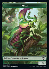 Ogre // Insect Double-sided Token [Streets of New Capenna Commander Tokens] | Gam3 Escape