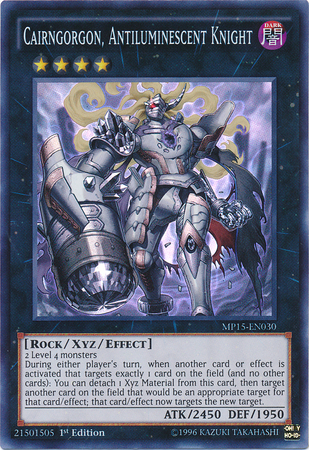 Cairngorgon, Antiluminescent Knight [MP15-EN030] Super Rare | Gam3 Escape