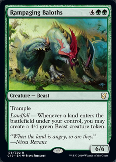 Rampaging Baloths [Commander 2019] | Gam3 Escape