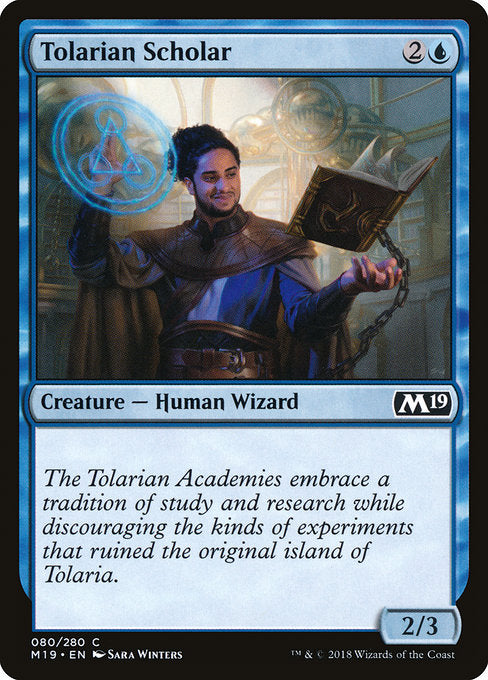 Tolarian Scholar [Core Set 2019] | Gam3 Escape