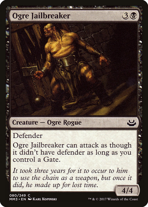 Ogre Jailbreaker [Modern Masters 2017] | Gam3 Escape