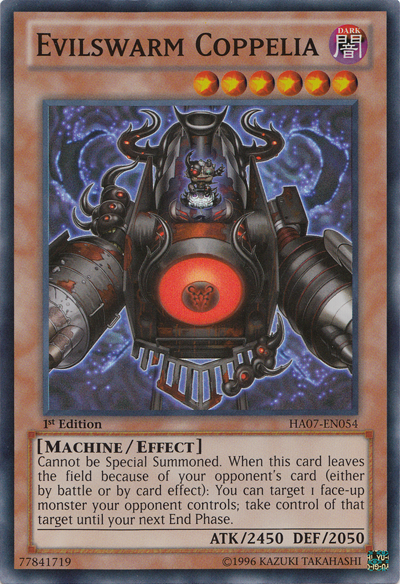 Evilswarm Coppelia [HA07-EN054] Super Rare | Gam3 Escape