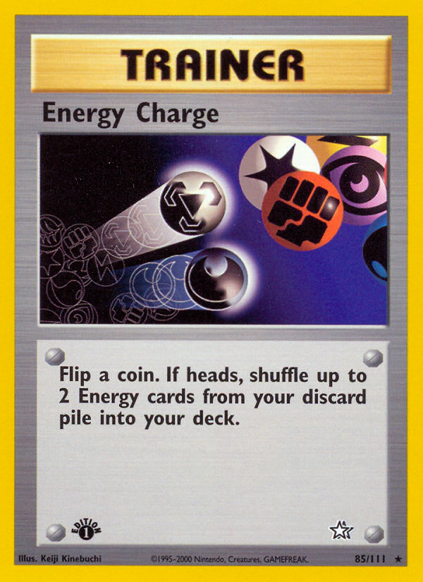 Energy Charge (85/111) [Neo Genesis 1st Edition] | Gam3 Escape