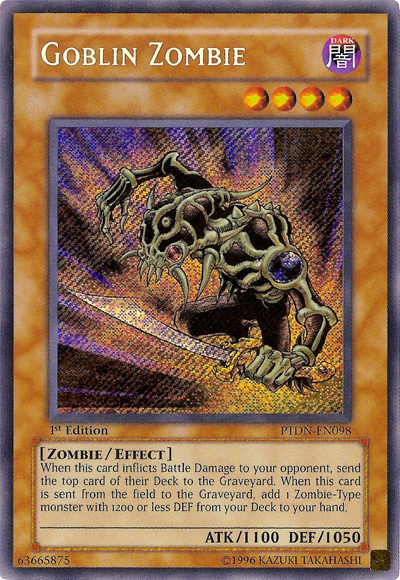 Goblin Zombie [PTDN-EN098] Secret Rare | Gam3 Escape