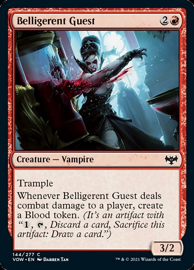 Belligerent Guest [Innistrad: Crimson Vow] | Gam3 Escape