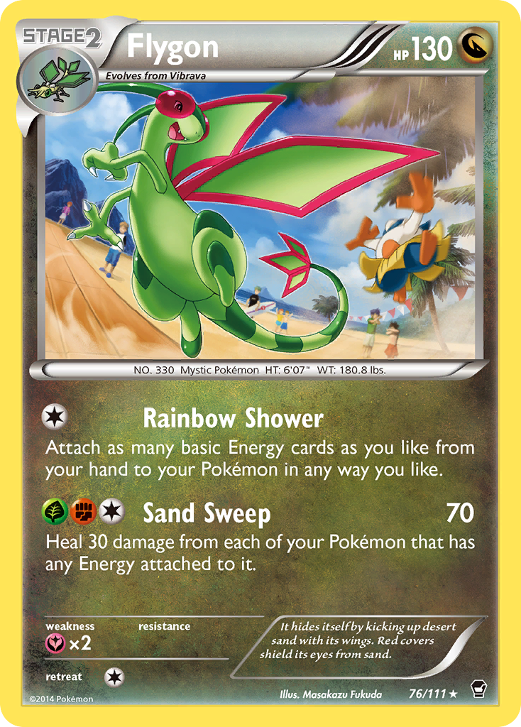 Flygon (76/111) [XY: Furious Fists] | Gam3 Escape