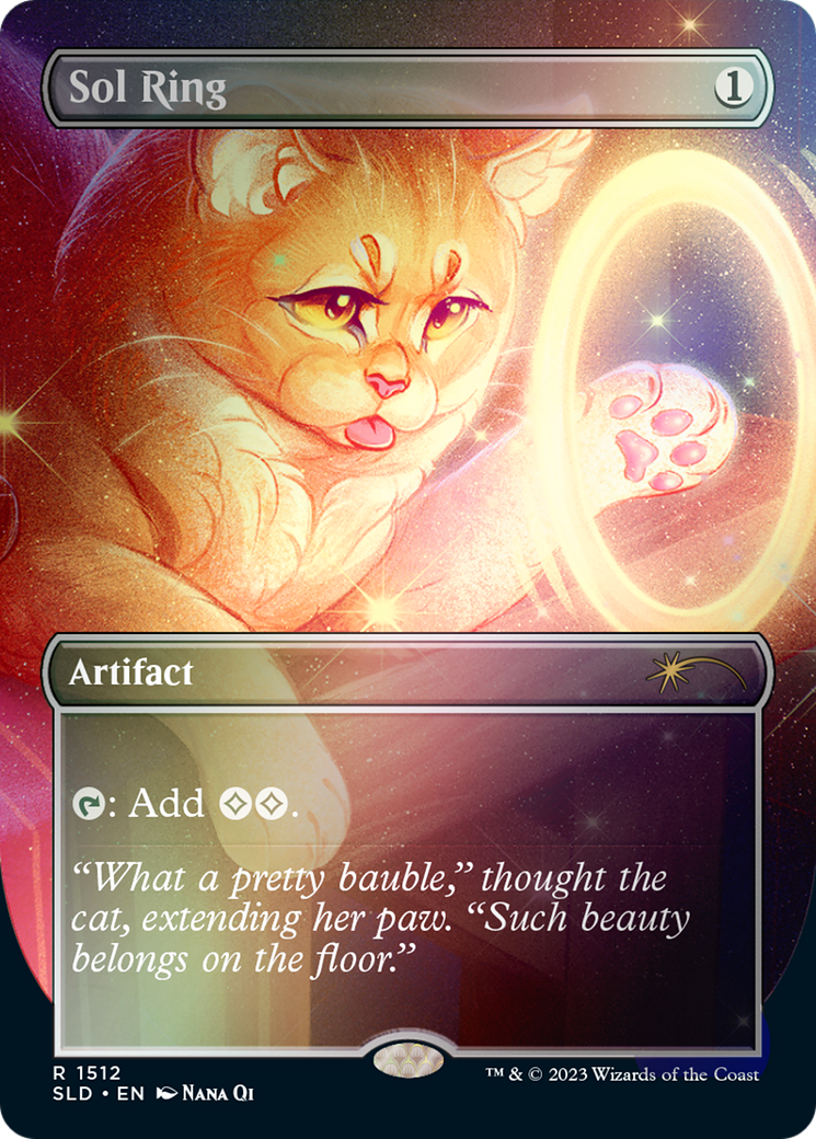 Sol Ring (1512) // Sol Ring [Secret Lair Commander Deck: Raining Cats and Dogs] | Gam3 Escape