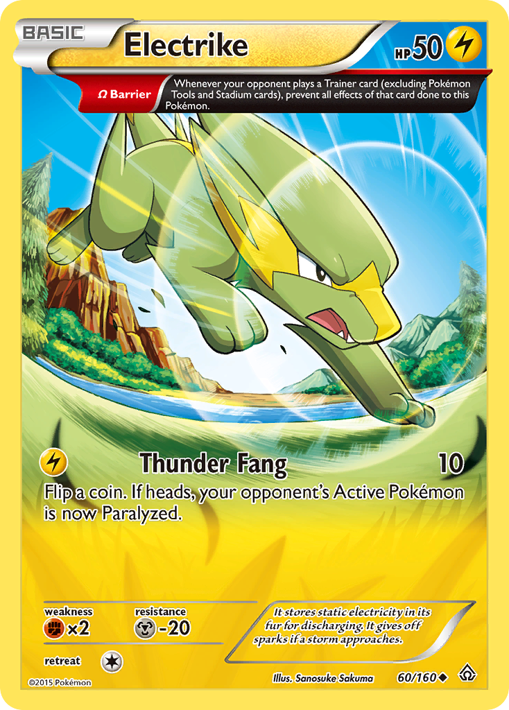 Electrike (60/160) [XY: Primal Clash] | Gam3 Escape