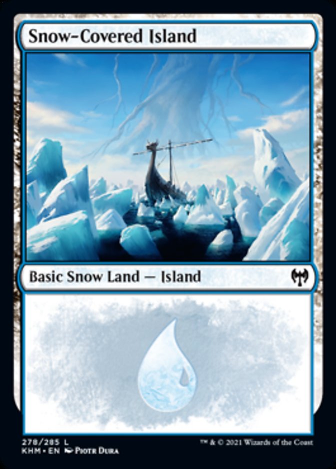 Snow-Covered Island (278) [Kaldheim] | Gam3 Escape