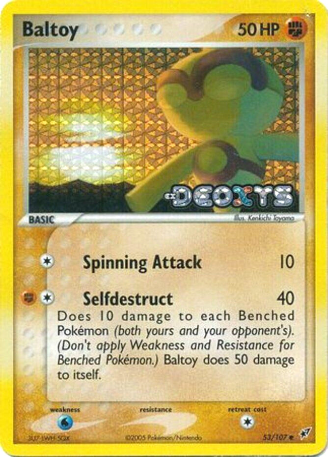 Baltoy (53/107) (Stamped) [EX: Deoxys] | Gam3 Escape