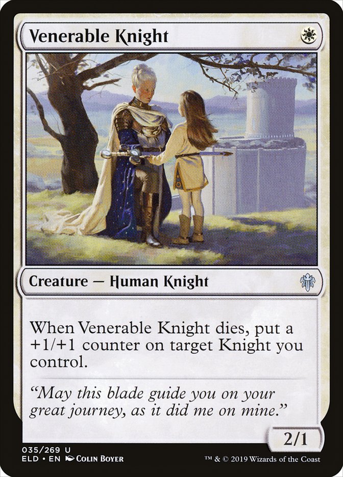 Venerable Knight [Throne of Eldraine] | Gam3 Escape