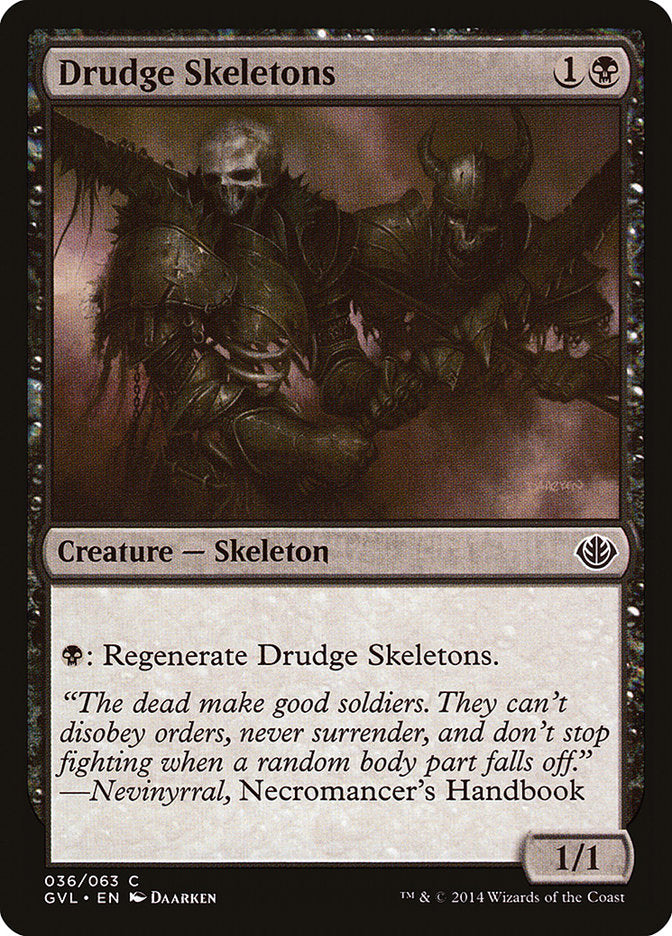 Drudge Skeletons (Garruk vs. Liliana) [Duel Decks Anthology] | Gam3 Escape