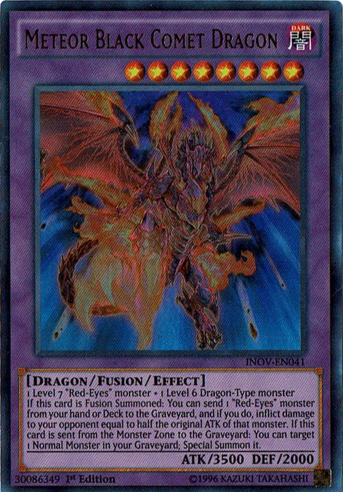 Meteor Black Comet Dragon [INOV-EN041] Ultra Rare | Gam3 Escape