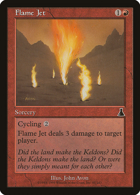 Flame Jet [Urza's Destiny] | Gam3 Escape