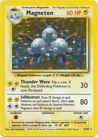 Magneton (9/102) [Base Set Unlimited] | Gam3 Escape