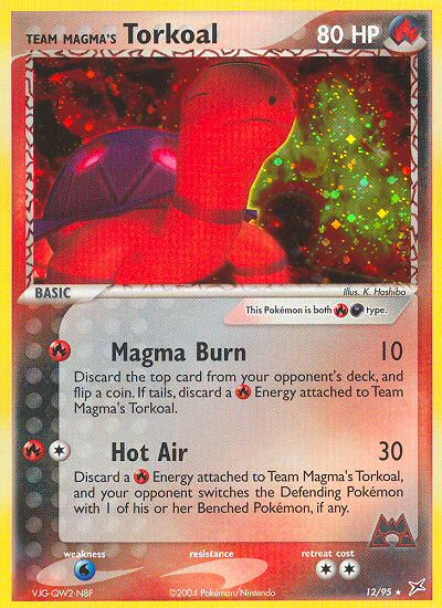 Team Magma's Torkoal (12/95) [EX: Team Magma vs Team Aqua] | Gam3 Escape