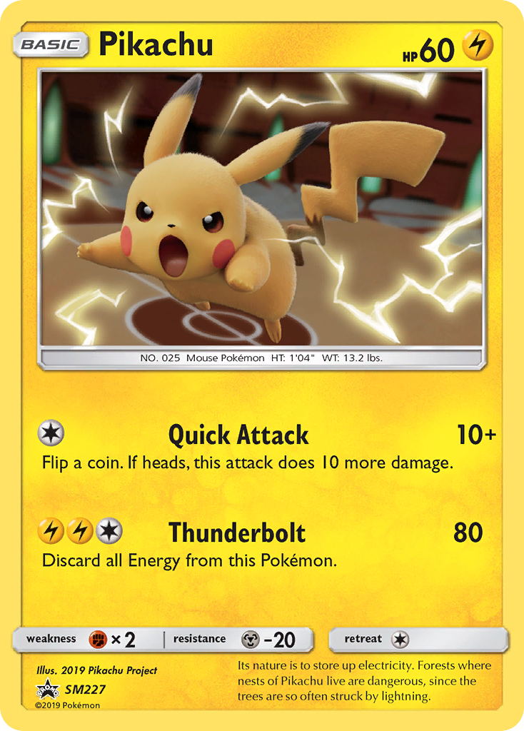 Pikachu (SM227) [Sun & Moon: Black Star Promos] | Gam3 Escape