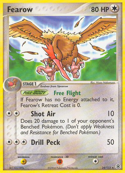 Fearow (24/112) [EX: FireRed & LeafGreen] | Gam3 Escape