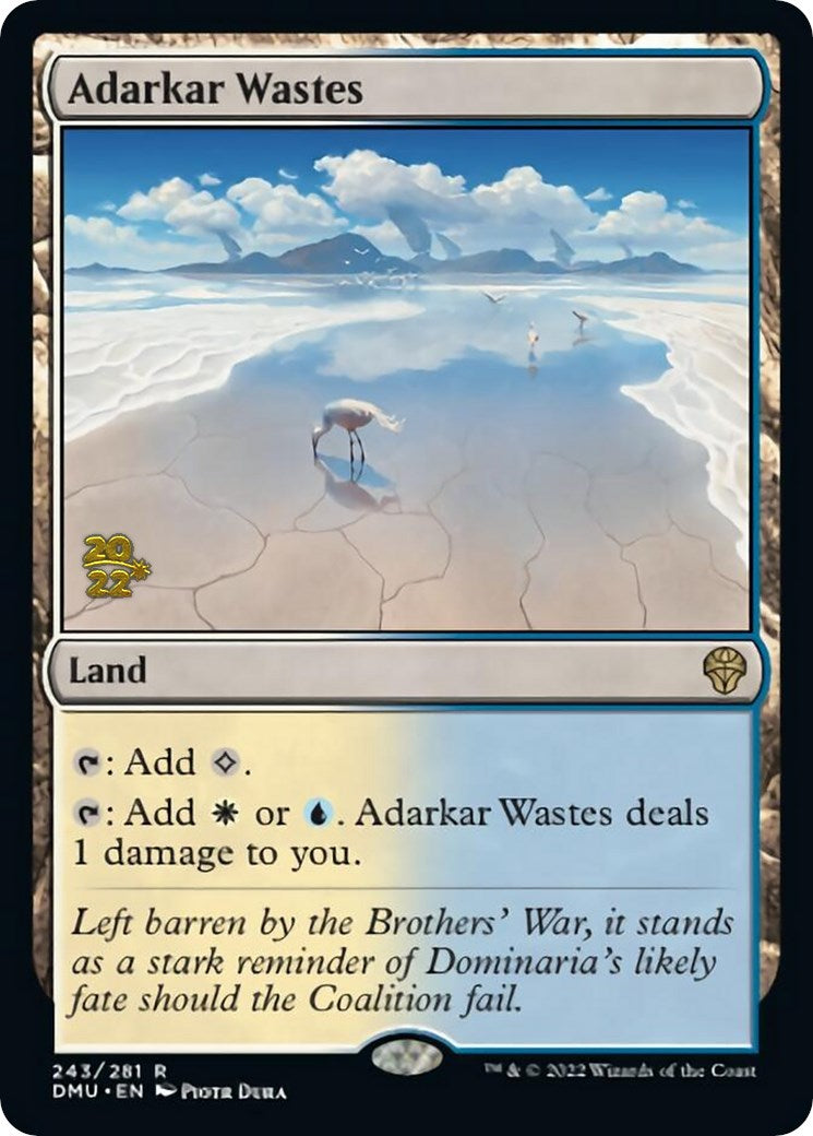 Adarkar Wastes [Dominaria United Prerelease Promos] | Gam3 Escape