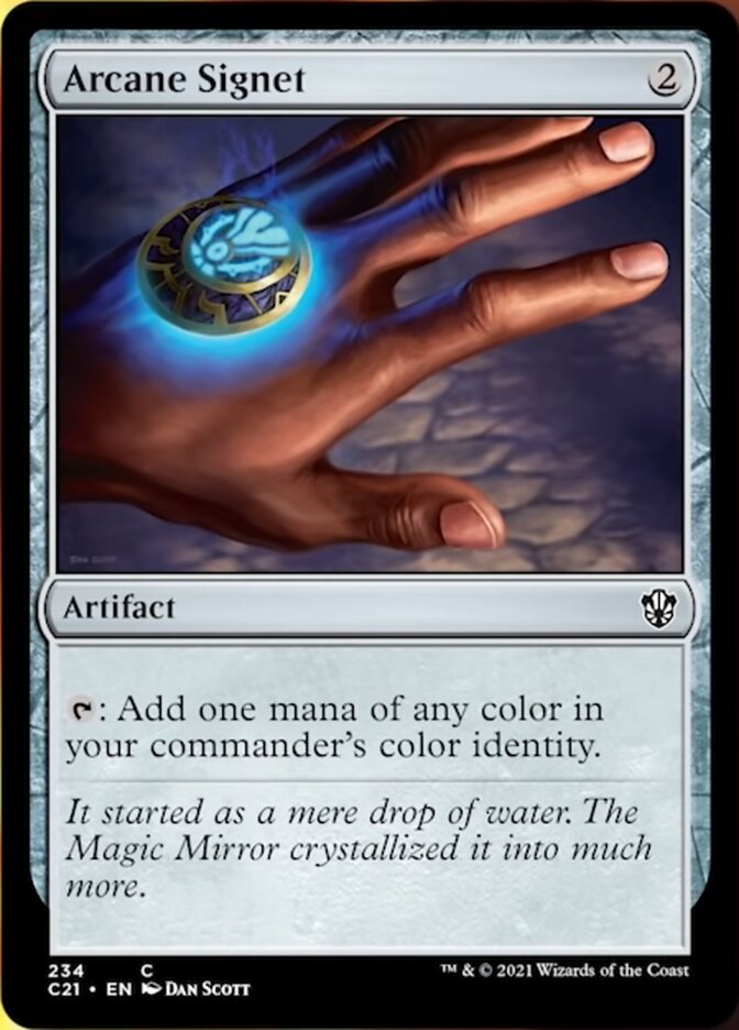 Arcane Signet [Commander 2021] | Gam3 Escape