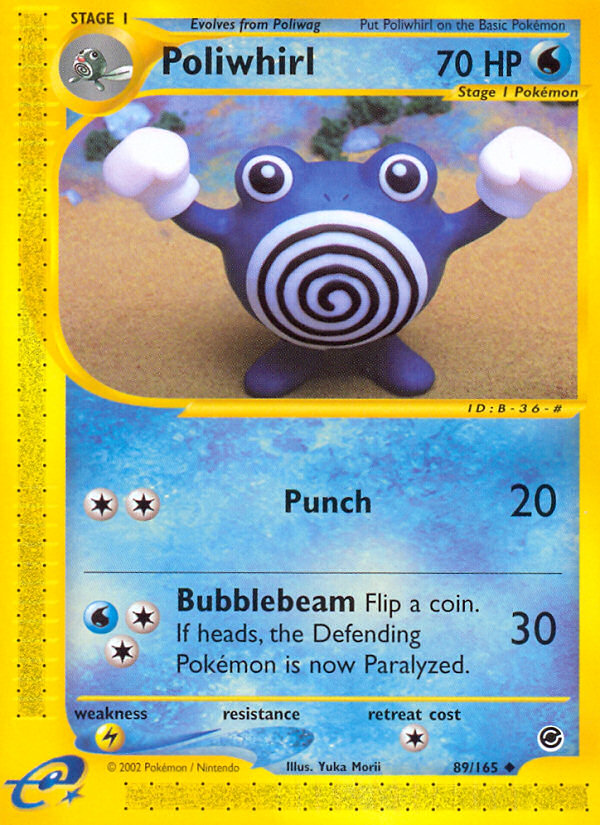 Poliwhirl (89/165) [Expedition: Base Set] | Gam3 Escape