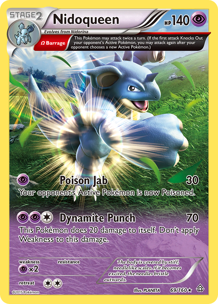 Nidoqueen (69/160) [XY: Primal Clash] | Gam3 Escape