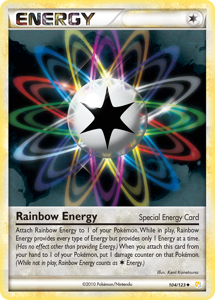 Rainbow Energy (104/123) [HeartGold & SoulSilver: Base Set] | Gam3 Escape