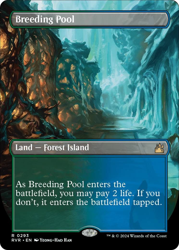 Breeding Pool (Borderless) [Ravnica Remastered] | Gam3 Escape