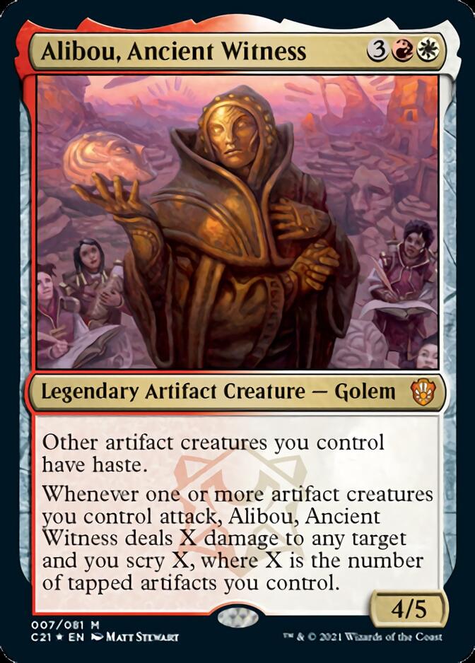 Alibou, Ancient Witness [Commander 2021] | Gam3 Escape
