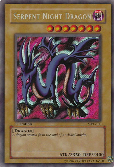 Serpent Night Dragon [MRL-103] Secret Rare | Gam3 Escape