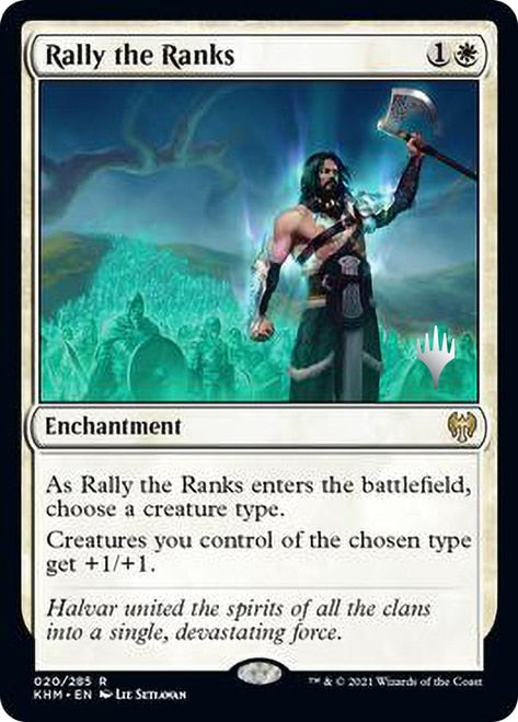 Rally the Ranks [Kaldheim Promo Pack] | Gam3 Escape