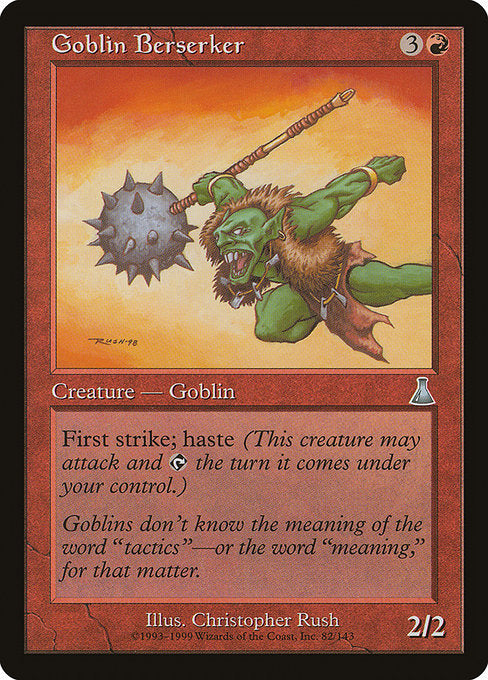 Goblin Berserker [Urza's Destiny] | Gam3 Escape