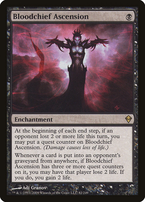 Bloodchief Ascension [Zendikar] | Gam3 Escape