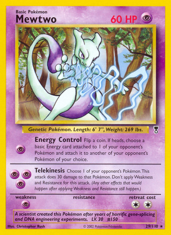 Mewtwo (29/110) [Legendary Collection] | Gam3 Escape