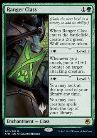 Ranger Class (Promo Pack) [Dungeons & Dragons: Adventures in the Forgotten Realms Promos] | Gam3 Escape