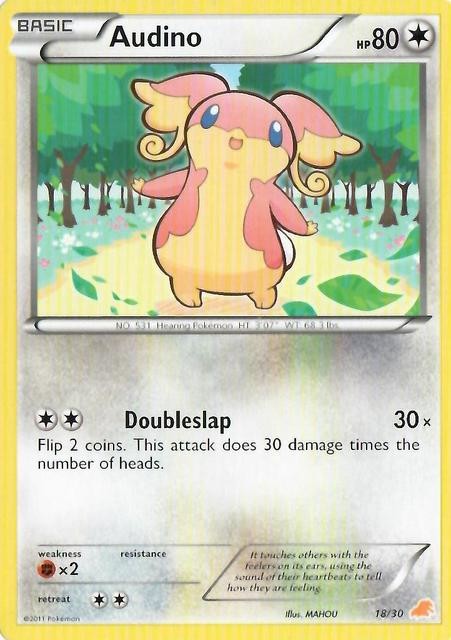 Audino (18/30) [Black & White: Trainer Kit - Excadrill] | Gam3 Escape