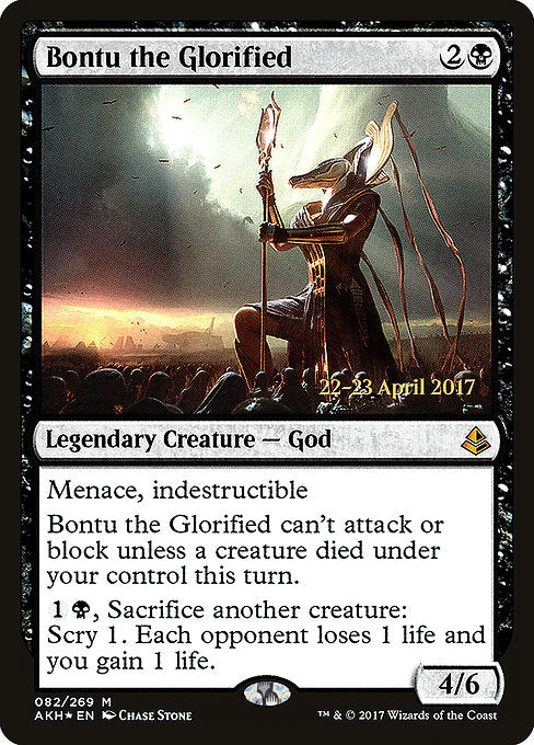 Bontu the Glorified [Amonkhet Promos] | Gam3 Escape