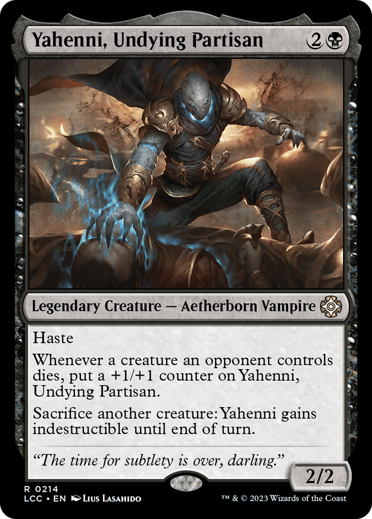 Yahenni, Undying Partisan [The Lost Caverns of Ixalan Commander] | Gam3 Escape