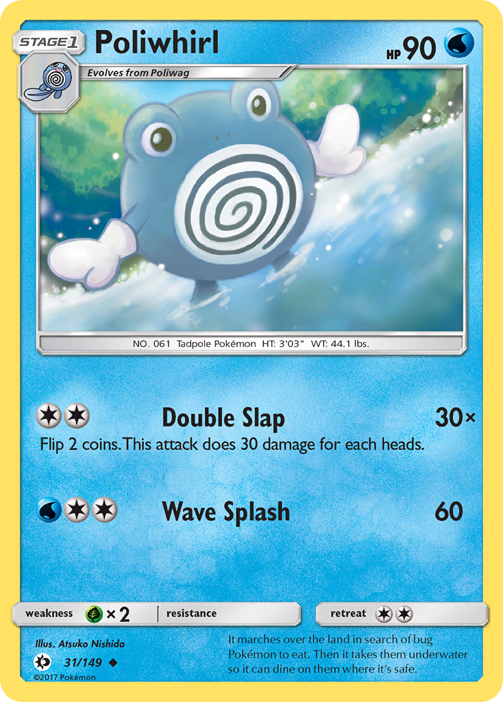 Poliwhirl (31/149) [Sun & Moon: Base Set] | Gam3 Escape