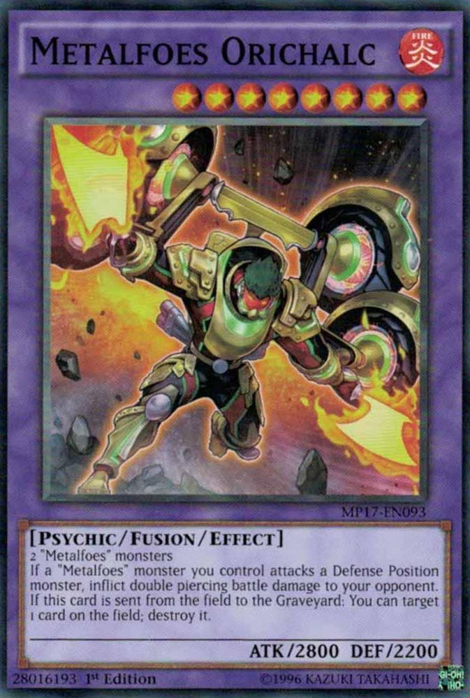 Metalfoes Orichalc [MP17-EN093] Common | Gam3 Escape