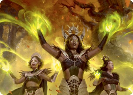 Dawnhart Wardens Art Card [Innistrad: Midnight Hunt Art Series] | Gam3 Escape