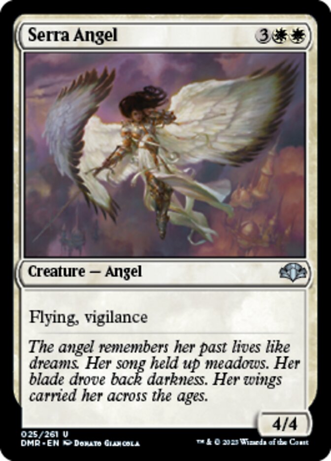 Serra Angel [Dominaria Remastered] | Gam3 Escape