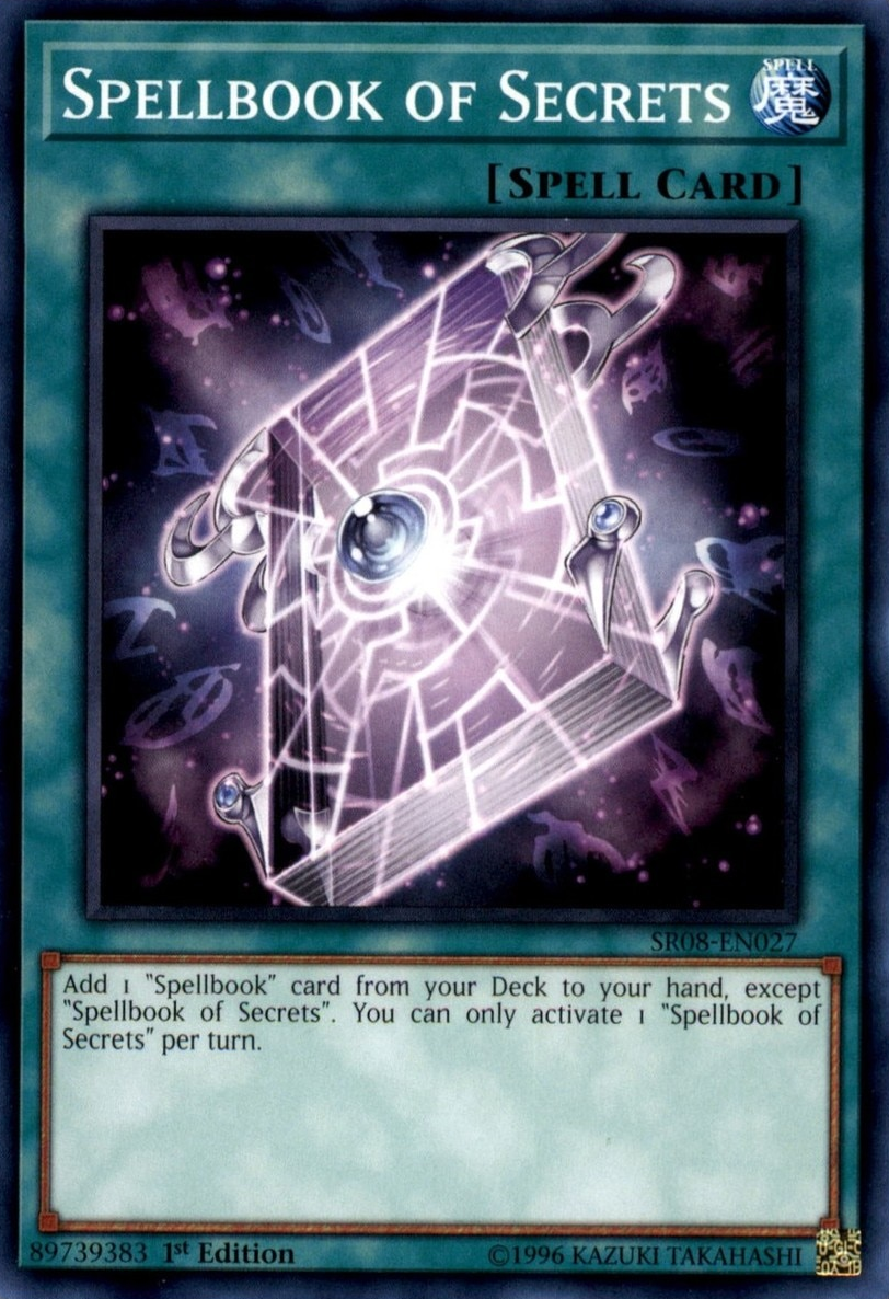 Spellbook of Secrets [SR08-EN027] Common | Gam3 Escape
