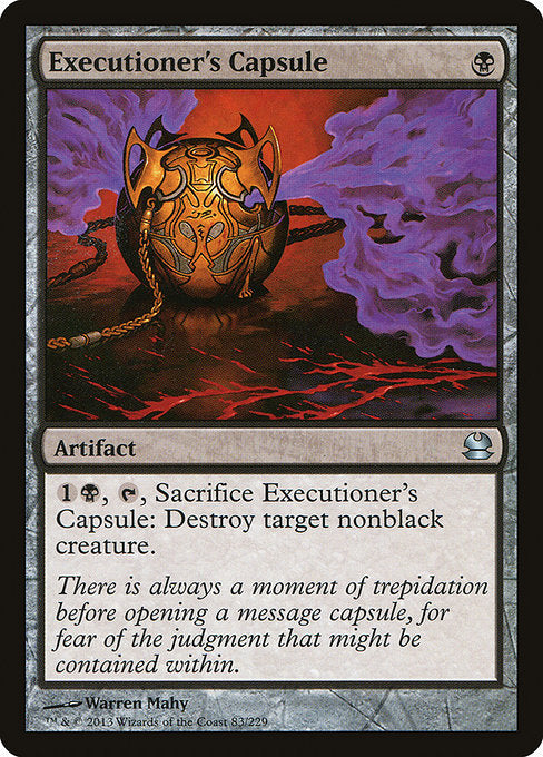 Executioner's Capsule [Modern Masters] | Gam3 Escape