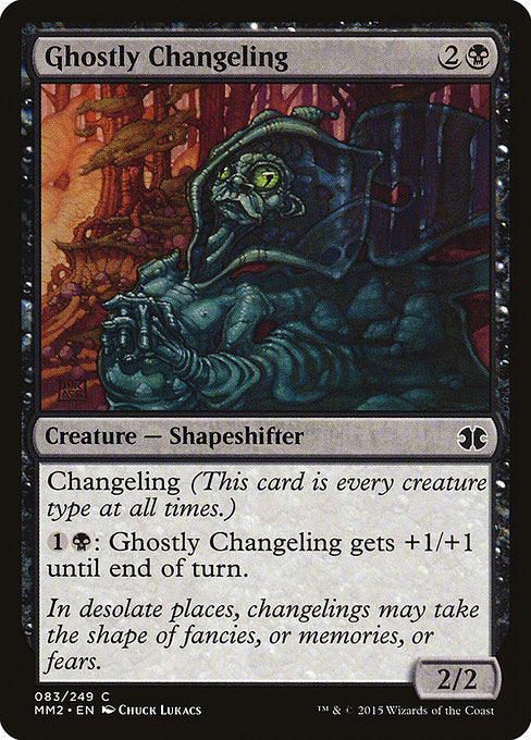 Ghostly Changeling [Modern Masters 2015] | Gam3 Escape