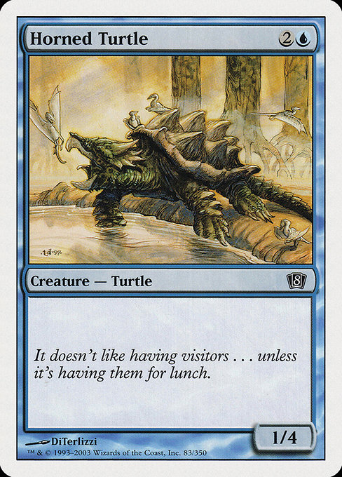 Horned Turtle [Eighth Edition] | Gam3 Escape