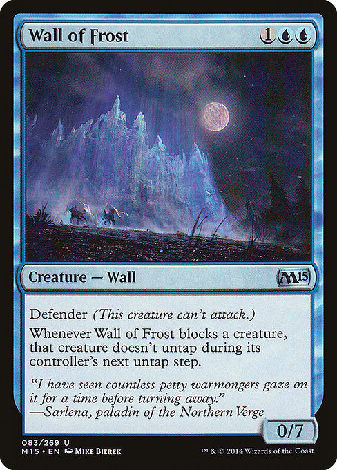 Wall of Frost [Magic 2015] | Gam3 Escape