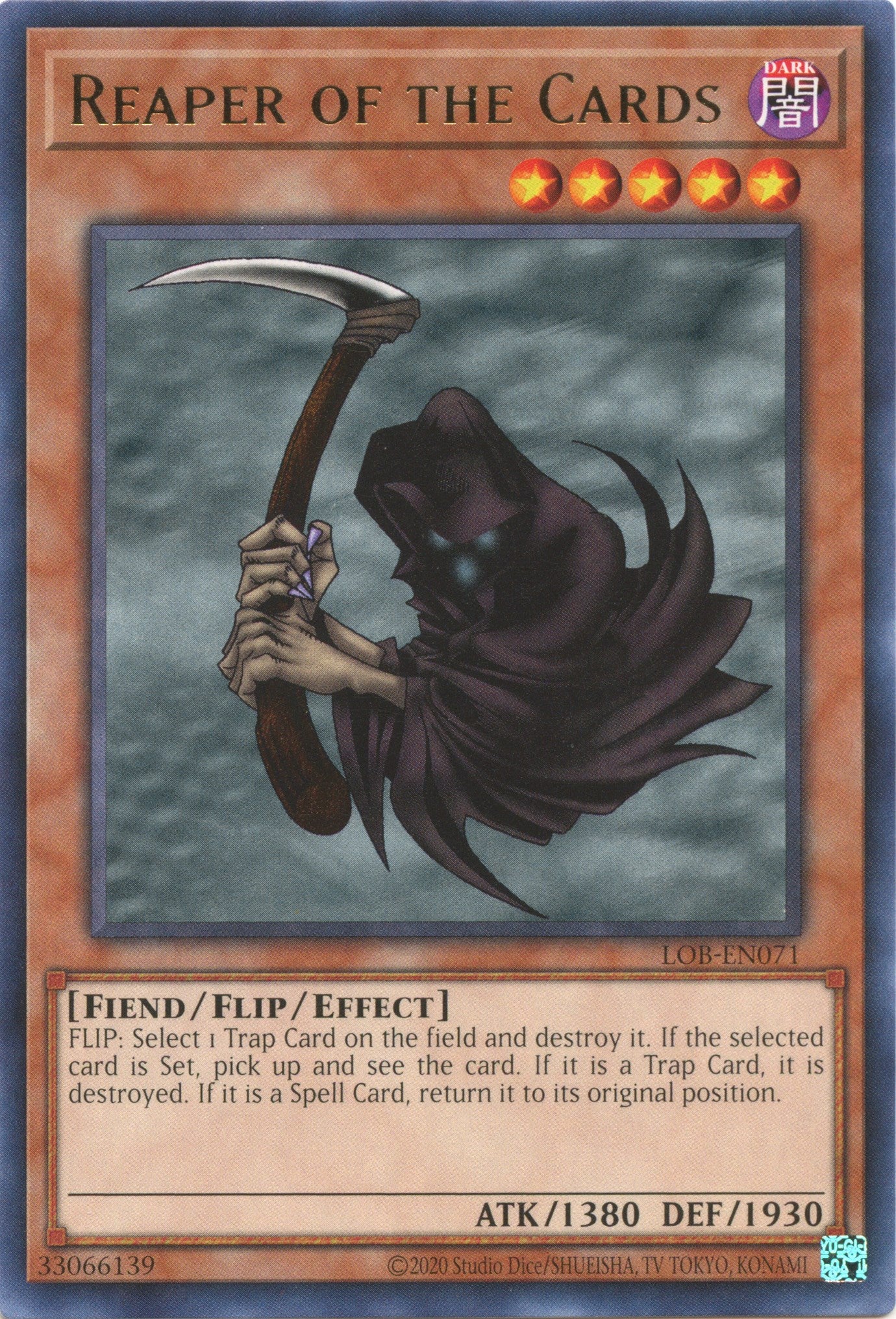 Reaper of the Cards (25th Anniversary) [LOB-EN071] Rare | Gam3 Escape