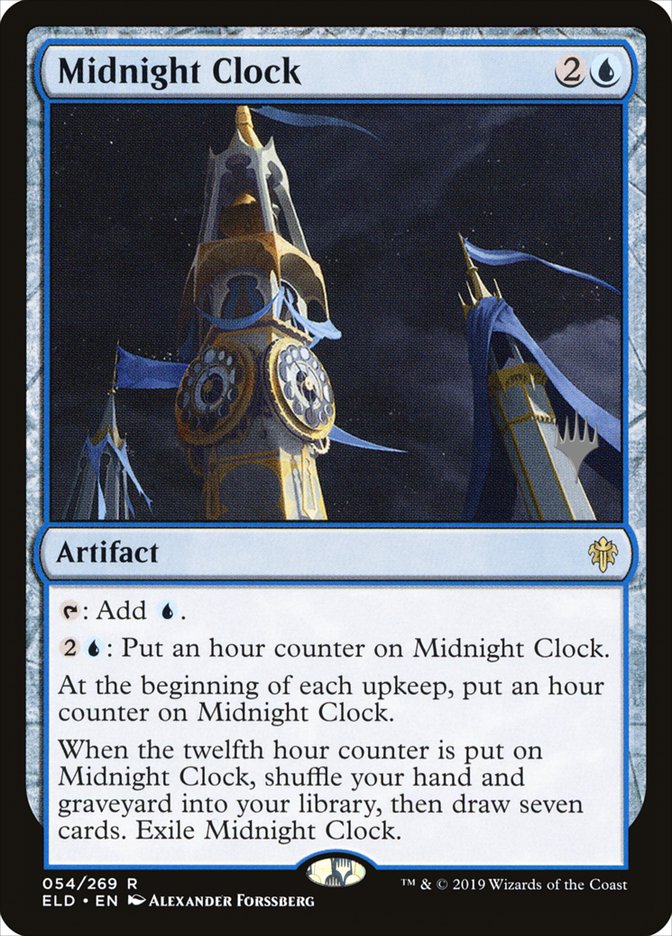 Midnight Clock (Promo Pack) [Throne of Eldraine Promos] | Gam3 Escape