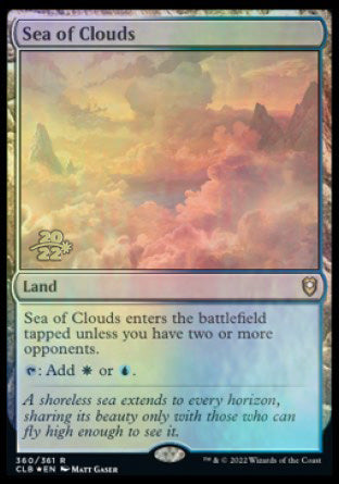 Sea of Clouds [Commander Legends: Battle for Baldur's Gate Prerelease Promos] | Gam3 Escape